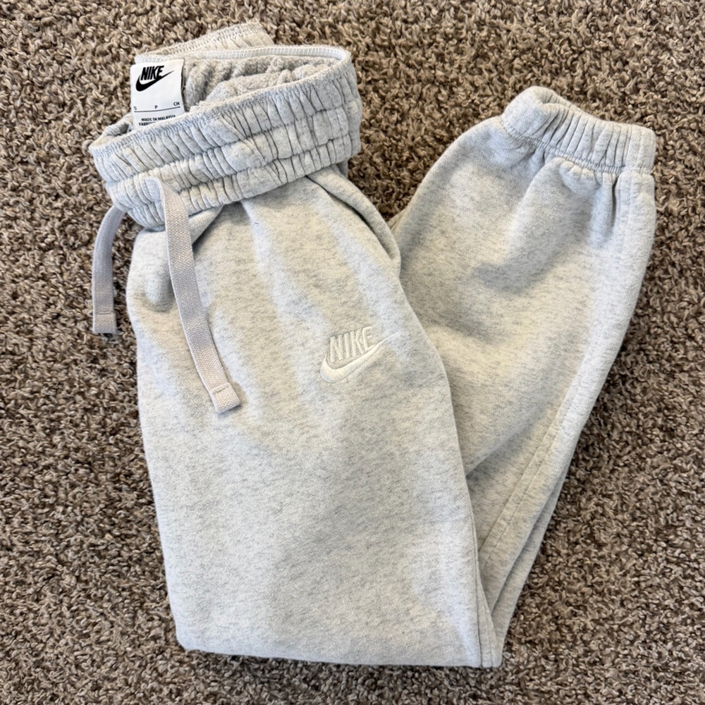 Nike Kids Light Gray Joggers